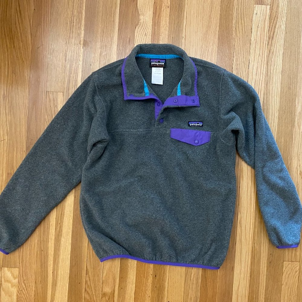 Womens Patagonia Synchilla Fleece Snap T Pullover